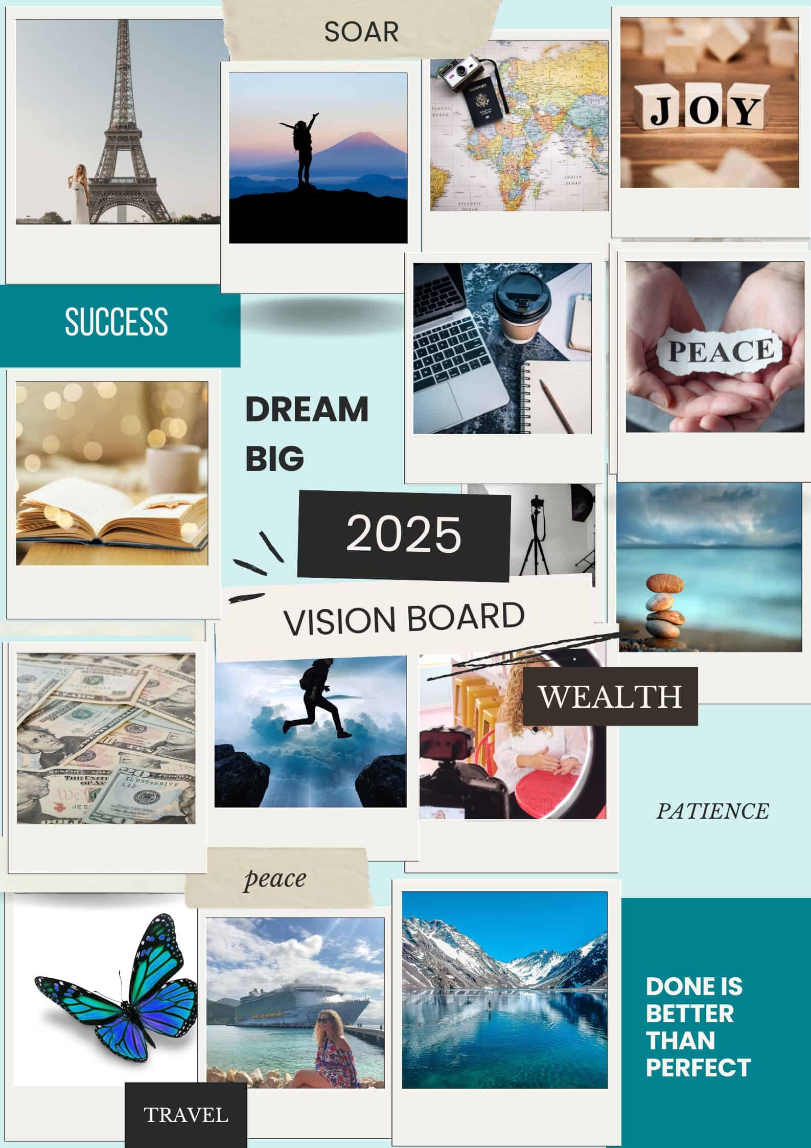 How Digital Vision Boards Encourage Goal Setting